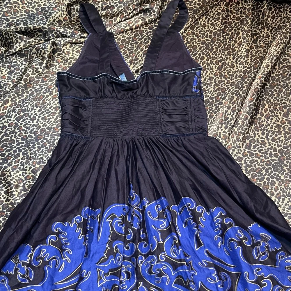 Free People Victorious Twee Retro Mini Dress